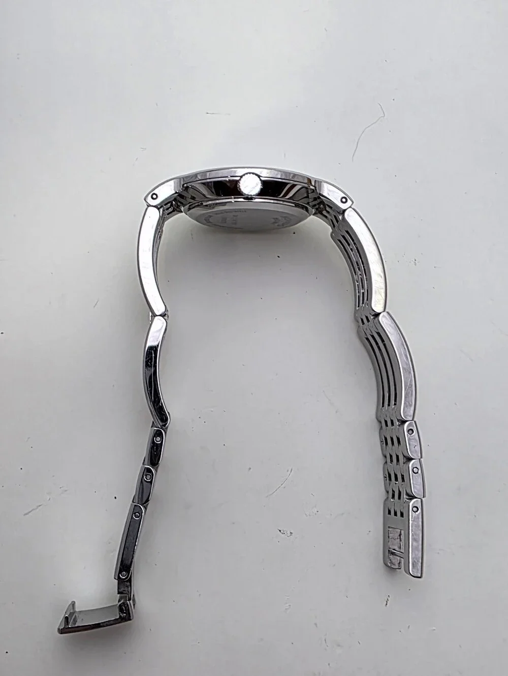 Movado Esperanza Silver-Men's/Ladies 28mm Stainless Steel Watch with Black Dial